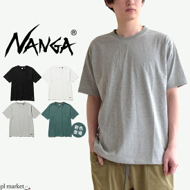 NANGA ナンガ ECO HYBRID DAILY TEE/エコハイブリッド デイリーティー Tシャツ 半袖 メンズ レディース 男女兼用 刺繍 ロゴ刺繍 デイリー スタンダード シンプル カジュアル ストリート N1LN