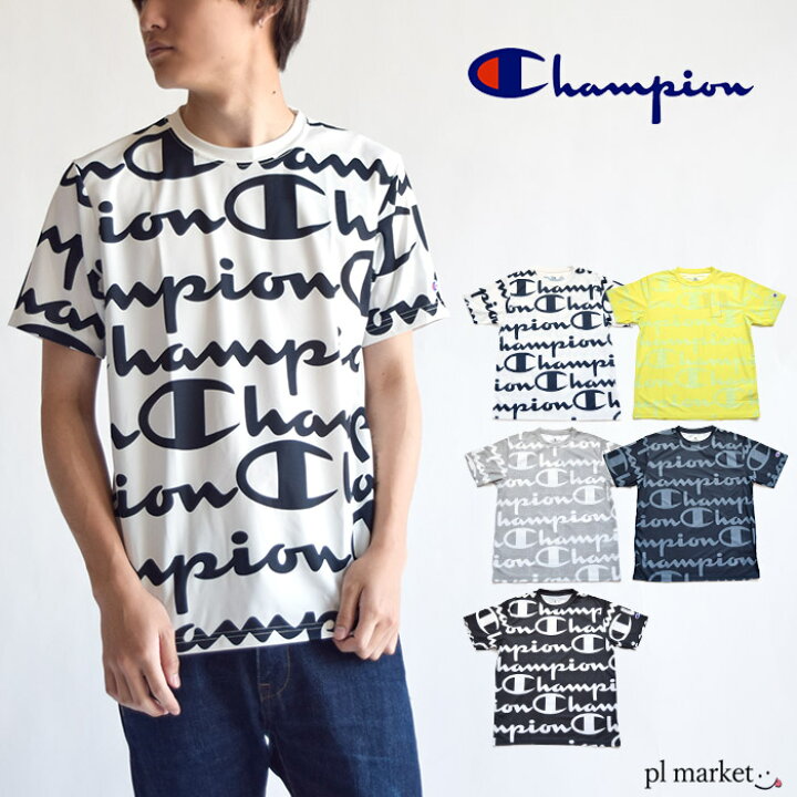 楽天市場 10 Off Champion Tシャツ Champion Tシャツ Champion チャンピオン Tシャツ C3 Ps322 アクティブ C Vapor スポーツ Tシャツ ドライ 抗菌 防臭 メンズ レディース ユニセックス 男女兼用 トップス 半袖tシャツ チャンピオン 半袖 シャツ 総柄 Plmarket