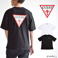 ゲス/GUESS/Tシャツ/クルーネック/シンプルプリントメンズレディースユニセックス男女兼用リンクコーデMJ2K9418メンズレディースユニセックスペア半袖ブランドストリート綿100%