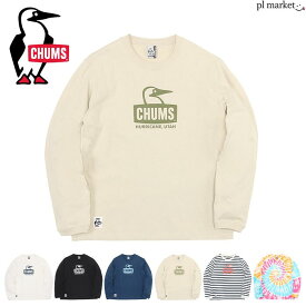 【2024春夏新作】CHUMS チャムス Tシャツ Booby Face L/S T-Shirt 長袖 メンズ レディース ユニセックス 綿 コットン 全6色 M-XL CH01-2274