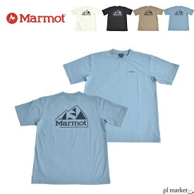 【2024春夏新作】Marmot マーモット トップス Tシャツ Basic Logo T ベーシックロゴ Tシャツ メンズ レディース ユニセックス 半袖 春 夏 秋 全4色 TSSMC406