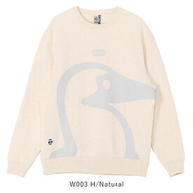 【P5倍/2025秋冬新作】チャムス CHUMS トレーナー スウェット 裏起毛 メンズ レディース オーバーサイズ Big Booby Crew Top ビッグブービークルートップ プルオーバー ビッグシルエット トップス 袖リブ 大きめ ゆったり カジュアル アウトドア CH00-1525