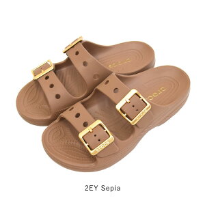 �y100�~OFF�N�[�|��/2026�t�ĐV��z ���K�戵�X �N���b�N�X crocs �T���_�� �~���[�� �N���b�O �E�B�����Y ���f�B�[�X �T�^�f�[ ���^���b�N�o�b�N�� �T���_�� SaturdayMetallicBuckleSandal �t �� �H �V��