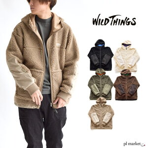 K戵X yXg1z ChVOX WILD THINGS FLUFFY BOA ZIP HOODY tbtB[{A Wbv t[fB Y ۉ h t[X Wbvp[J[ WPbg t[ht JWAEG