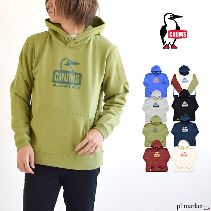 楽天市場 Chums チャムス パーカー Booby Face Pullover Parka ブービー フェイス プルオーバー パーカー トップス スウェット ロゴ 袖リブ ポケット メンズ レディース ユニセックス 綿100 カジュアル アウトドア スポーツ キャンプ フェス 親子コーデ お揃い ペア