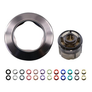 IQOSイルマi ILUMA i イルマアイ 対応【クーポン利用で2個目半額】 プルプラ アイコスイルマ対応 ILUMA専用 ILUMAプライム専用 交換用リング ホルダーリング 交換用ツール付き カラー バリエーシ