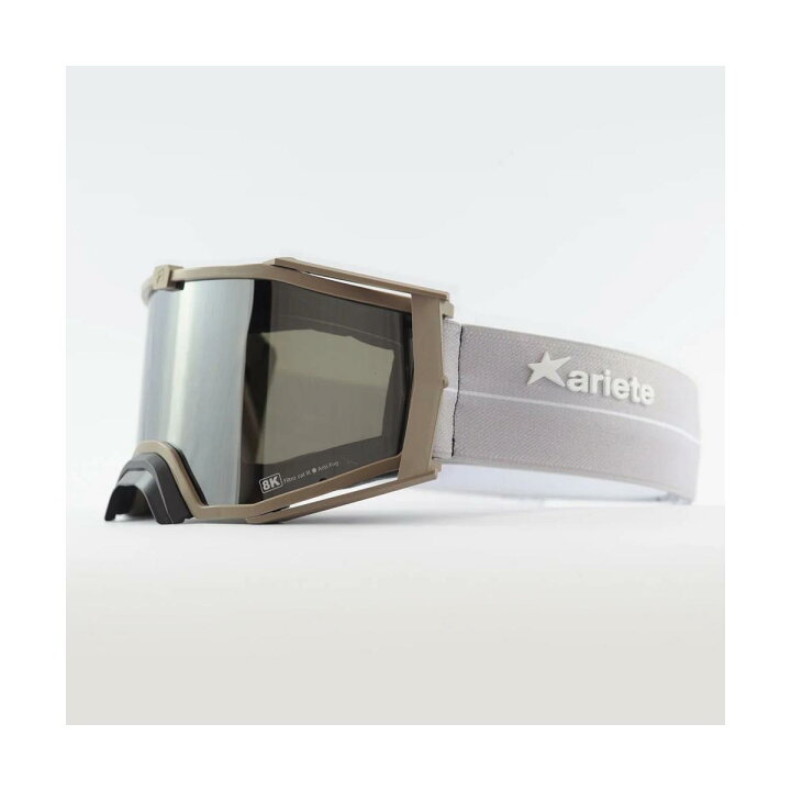 楽天市場】ariete (アリート) 8K トップ ゴーグル フレームブラウン 