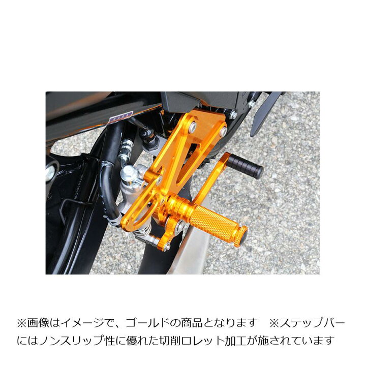 楽天市場】BABY FACE (ベビーフェイス) バックステップ GSX-250R 
