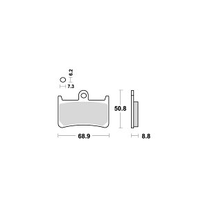 KITACO (L^R) SBSu[Lpbh 634HF TZR250R
