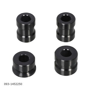 キタコ アクスルカラーSET アルミ/フロント・リア/ブラック GROM(JC92) 093-1452250