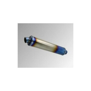 Kファクトリー (ケイファクトリー) ディアブロSサイレンサー ラウンド SBL-B 前後ともブルーの焼き色つき 縦フック 000PBZZZAG000