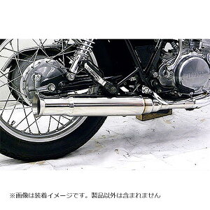 ウイルズウィン オープンエンドマフラー スリップオン SR400/500 キャブ車 1072-31-01