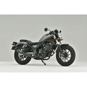 OVER RACING (オーバーレーシング) SSメガホン ブラック サイレント スリップオン レブル250 オーヴァーレーシング