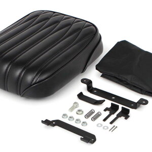 SP武川 (SPタケ側) クラシックピリオンシートキット (ブラック)簡単脱着式 クロスカブ110(JA45/60)・スーパーカブ110(JA44/59) 09-11-0392