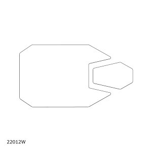 Puig (�v�[�`) �_�b�V���{�[�h�X�e�b�J�[�v���e�N�^�[ �N���A�E�|�������r�j������ Ninja 500 SE/Z500/Z400 22012W