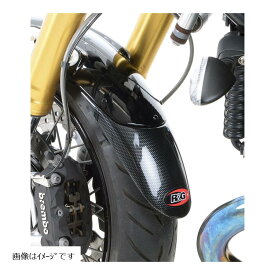 R&G (アールアンドジー) フロントフェンダーエクステンダーカーボン柄 DUCATI Hypermotard796/1078