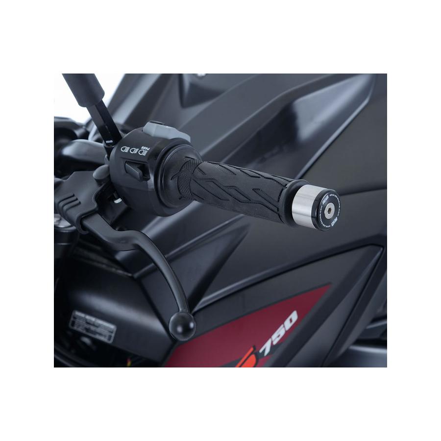 R&G (アールアンドジー) バーエンドスライダー ブラック GSX-R1000/R RG-BE0109BK：バイク・車パーツ プロト
