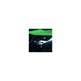 [特価品]アールアンドジー リアフットレストプレート BLK ZX-25R 20- RG-BLP0112BK