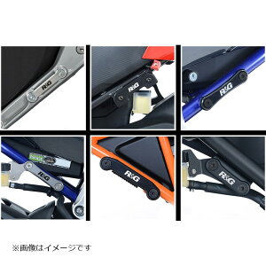 R&G (�A�[���A���h�W�[ ) ���A�t�b�g���X�g�v���[�g �u���b�N YZF-R7 RG-BLP0122BK