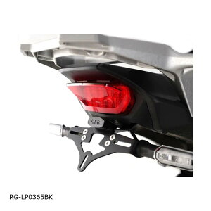 R&G (�A�[���A���h�W�[ ) Tail Tidies/Licence Plate Holders:�u���b�N XL750 Transalp RG-LP0365BK