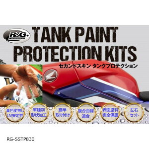 R&G (A[AhW[ ) ZJhXL Tank Protection Speed400/ Scrambler400X(2-piece) RG-SSTP830