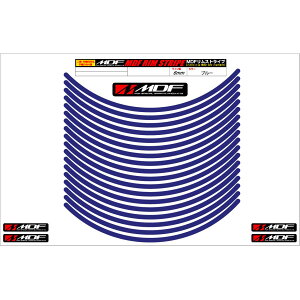 MDF (�G���f�B�[�G�t) �����X�g���C�v �u���[�����Ȃ� 6�~���� 2�ցF8�C���`/4�ցF7�C���` RIM-6M-BU-8N