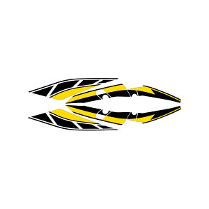 MDF (エムディーエフ) ストロボサイドカバーPY XMAX 18 MXMAX-D-PY-SC