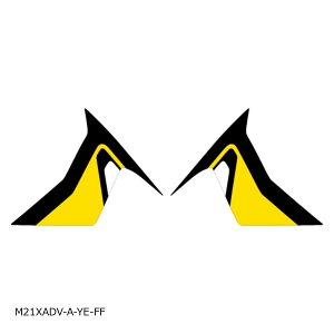 MDF (�G���f�B�[�G�t) �O���t�B�b�N�L�b�g �t�����g�t�F���_�[ �A�^�b�J�[ �C�G���[ X-ADV 21- M21XADV-A-YE-FF