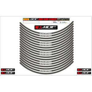 MDF (�G���f�B�[�G�t) �����X�g���C�v �_�[�N�O���[ �������� 6�~���� 2�ցF12�C���`/4�ցF11�C���` RIM-6M-DG-12