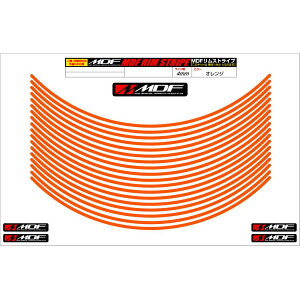 MDF (�G���f�B�[�G�t) �����X�g���C�v �I�����W �����Ȃ� 4�~���� 2�ցF18�C���`/4�ցF17�C���` RIM-4M-OG-18N