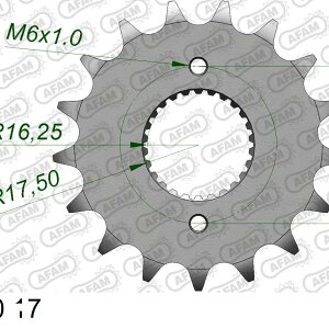 AFAM (�A�t�@��) F�X�v���P�b�g 530-17 ROYAL ENFIELD 500 Efi Bullet/Classic 16-20 187500-17