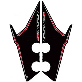 モトグラフィックス フロントフェンダーキット ブラック/レッド GSX-S1000/F MT-SFF002KR