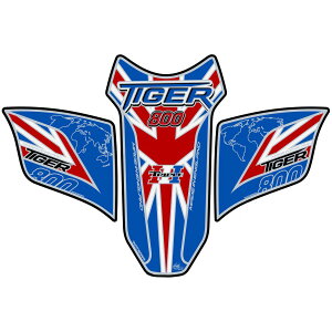 ���g�O���t�B�b�N�X �^���N�p�b�h �u���[/���b�h TRIUMPH Tiger800 10-17 MT-TT029BUJ