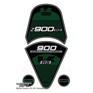 モトグラフィックス タンクパッド&リアテール グリーン/ブラック Z900RS MT-TK026DG