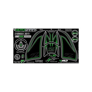 ���g�O���t�B�b�N�X �{�f�B�p�b�h KNEE Ninja1000/Z1000SX MT-KK020G