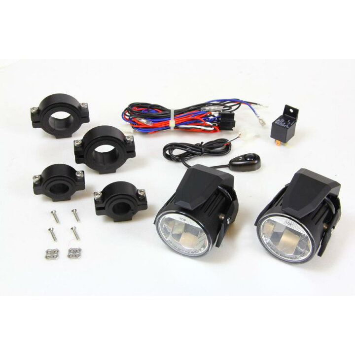 楽天市場】SIRIUS(シリウス) LEDフォグランプ セット 本体2個+スイッチ 