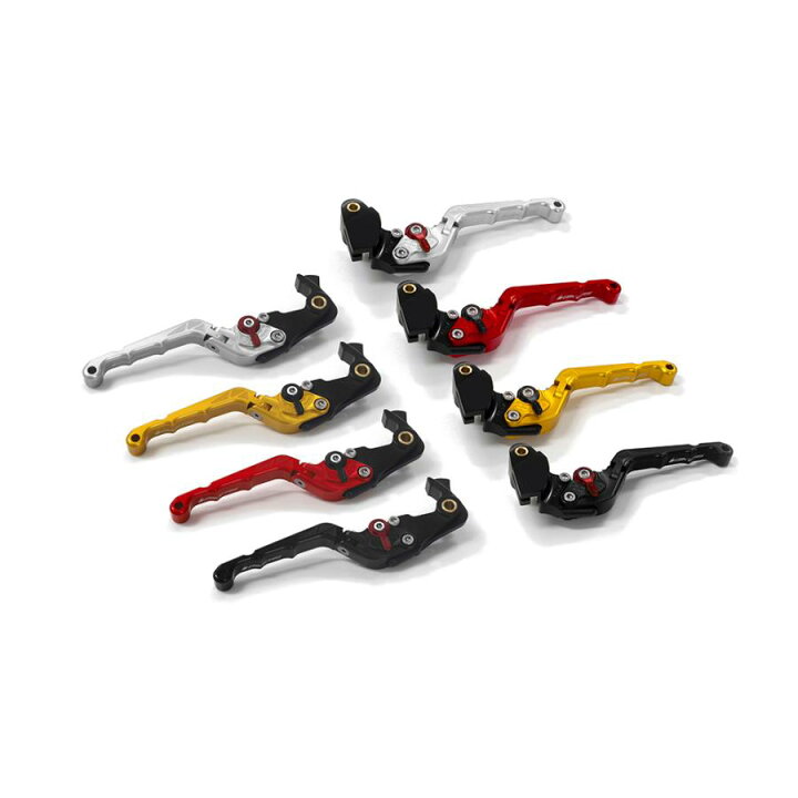 楽天市場】BIKERS (バイカーズ) 可倒式レバーセット カーブ グリーン 