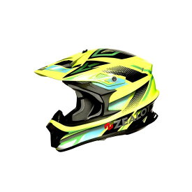 ZEALOT(ジーロット) MadJumperII(マッドジャンパー2) ヘルメット GRAPHIC XL FLUO YELLOW/ブラック-GREEN MJ0014/XL