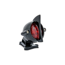 Motone(モートーン) LEDテールライト CUDA ブラック フェンダーマウント付き アルミ MEL052-MEL012