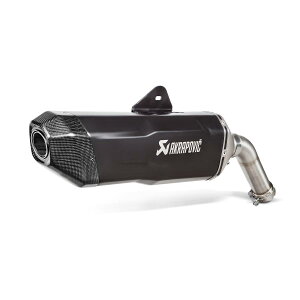 AKRAPOVIC (�A�N���|�r�b�`) �X���b�v�I�����C�� �`�^�� �u���b�N EC/ECE BMW F800GS/F900GS 24 S-B9SO3-HFBFCTBL