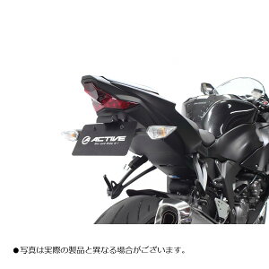 ACTIVE (�A�N�e�B�u) �t�F���_�[���X�L�b�g LED�i���o�[���t�� �u���b�N ZX-6R 1157094