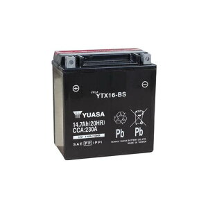 ^CAT Plot (vg) obe[ 12V َ YTX16-BS ݊FGTX16-BS/FTH16-BS/DTX16-BS YTX16-BS