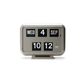 Twemco Digital Calendar Clock #QD-35 “Gray”トゥエンコデジタルカレンダークロック#QD-35"グレー"TWEMCO社のカレンダー付きフリップ時計掛け時計と置き時計の両方として使用できますインテリアギフト プレゼントリビング送料無料