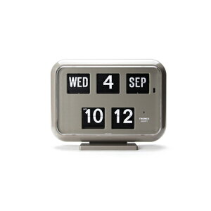 Twemco Digital Calendar Clock #QD-35 �gGray�h�g�D�G���R�f�W�^���J�����_�[�N���b�N#QD-35�O���[TWEMCO�Ђ̃J�����_�[�t���t���b�v���v�|�����v�ƒu�����v�̗����Ƃ��Ďg�p�ł��܂��C���e���A�M�t�g 