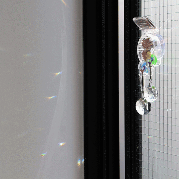 ✳️極上別格品‼️✨抜群の存在感‼️✨レインボーキラキラ✨超美麗 高透明度 クラスター POPMART YUKI 虹色透明シリーズ (9個セット) (完成品) - ホビーサーチ