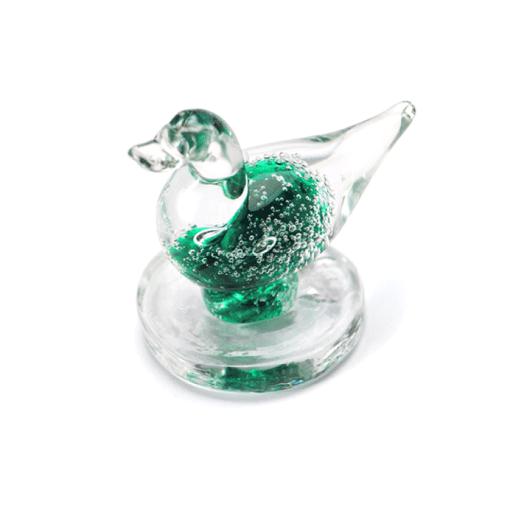 楽天市場】『気泡』と『色』にこだわったガラスオブジェGlass Objet