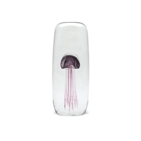 Jellyfish Paper Weight “Tall”ジェリーフィッシュペーパー ウェイト "トール"くらげが浮遊するグラスオブジェハンドメイドインテリアギフト プレゼント ステーショナリー