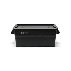 THOR Large Totes With Lid 53L DC "Black"  O nht Rei{bNX ߗ  CeA[ K[Wpi H̎[ Lv AEghAV[ Ռɋ ^tȍ x|
