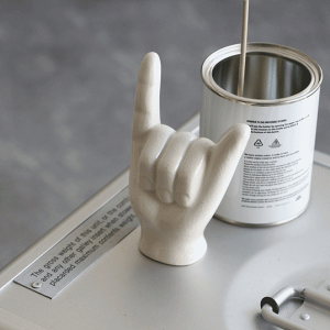 70Nɂ悭ؐnhIuWFѓ̓ɂĐPorcelain Hand Objet "Hang Loose"|[Z nh IuWF "nO[X"OuXbgȂǂ̃ANZT[X^hI