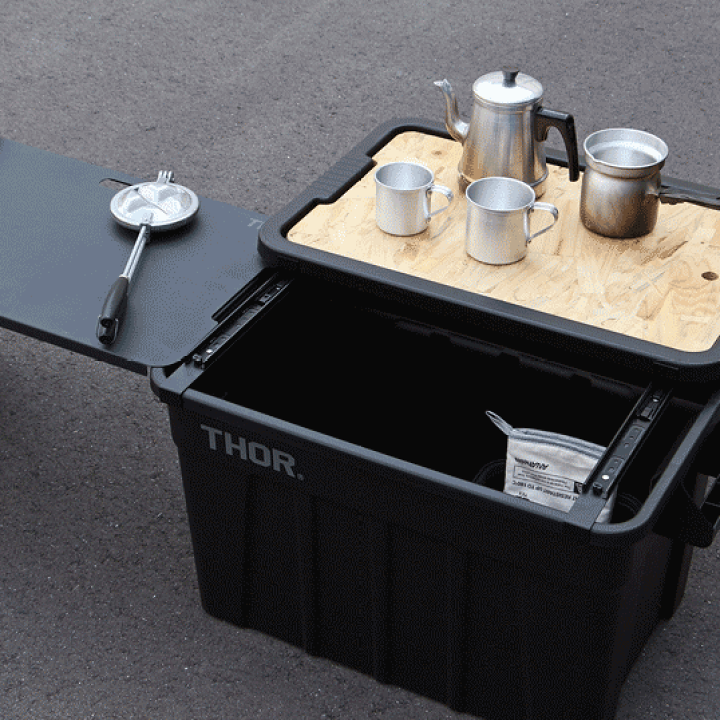THOR コンテナ　75ℓ THOR ソー ラージトート ウィズ リッド 75L DC 